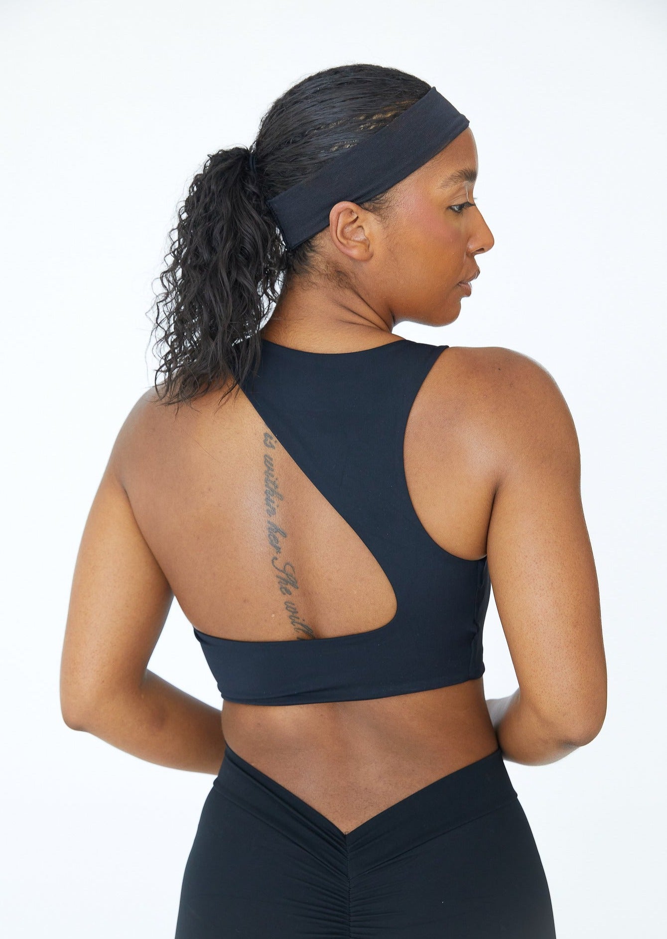 Open Back Top in Onyx